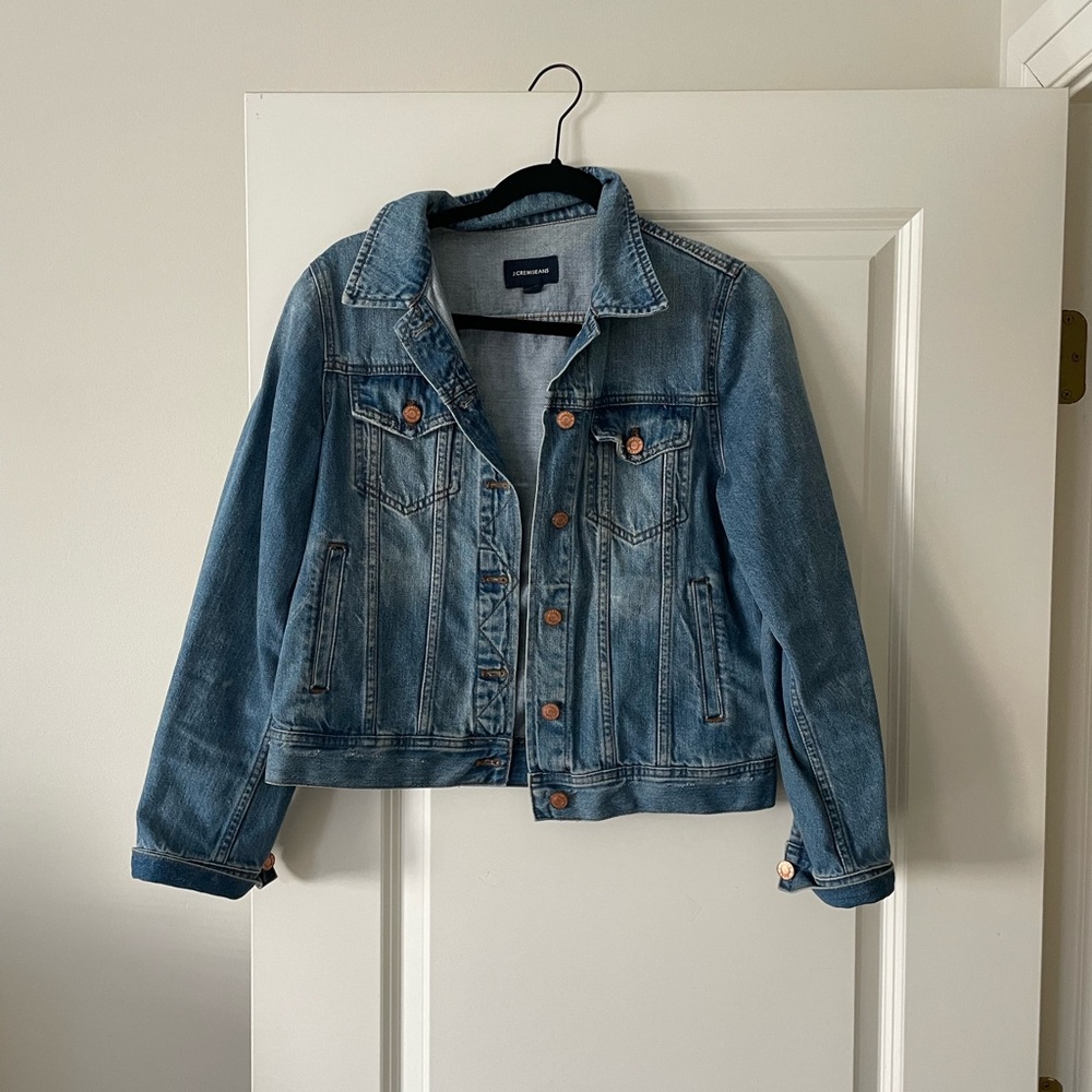 J Crew Denim Jacket size M